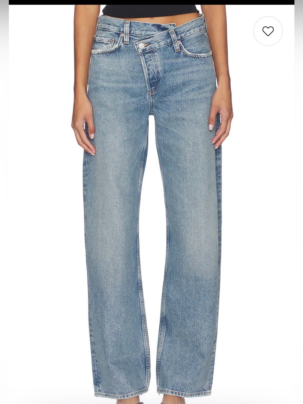 AGOLDE Criss Cross Upsized Jean in Suburbia Women’s size 31 made in USA